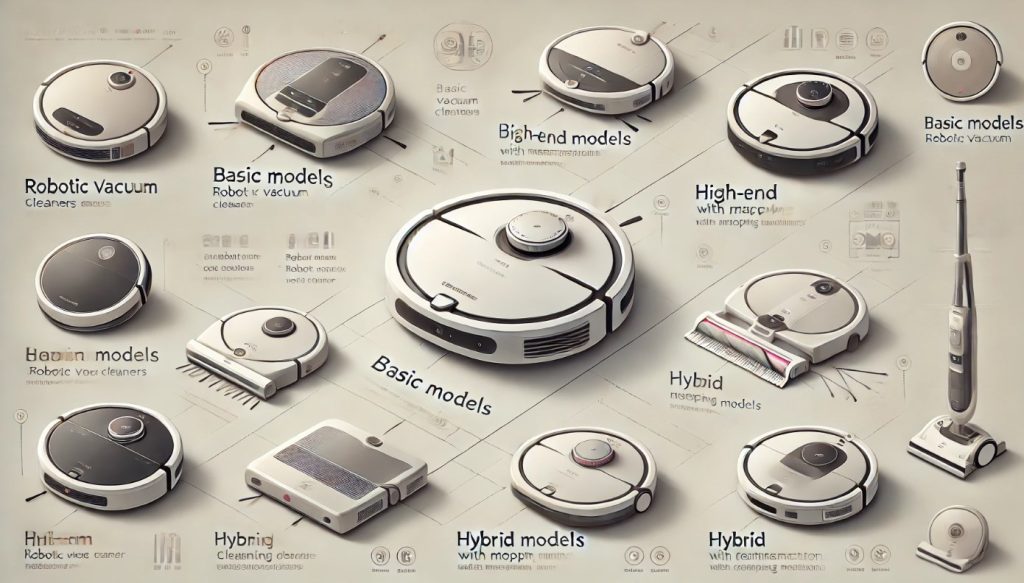 Types of Robotic Vacuum Cleaners